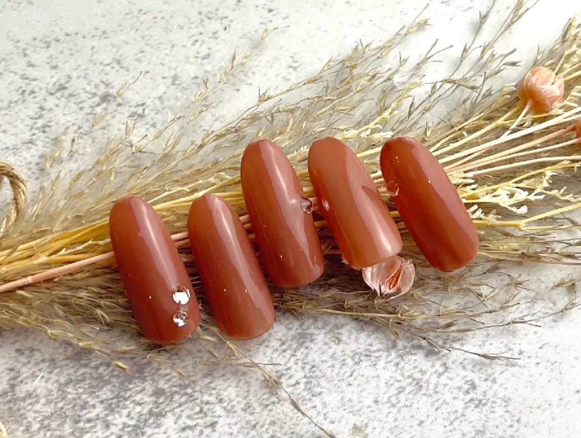 ネイル ワンカラーネイル Nailsalon pupuのネイルデザイン