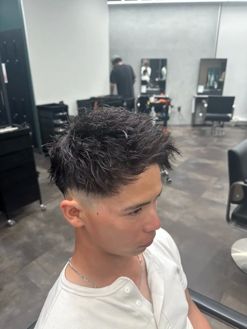 ショート パーマ メンズ 👊メンズ特化👊 田中健輔のヘアスタイル