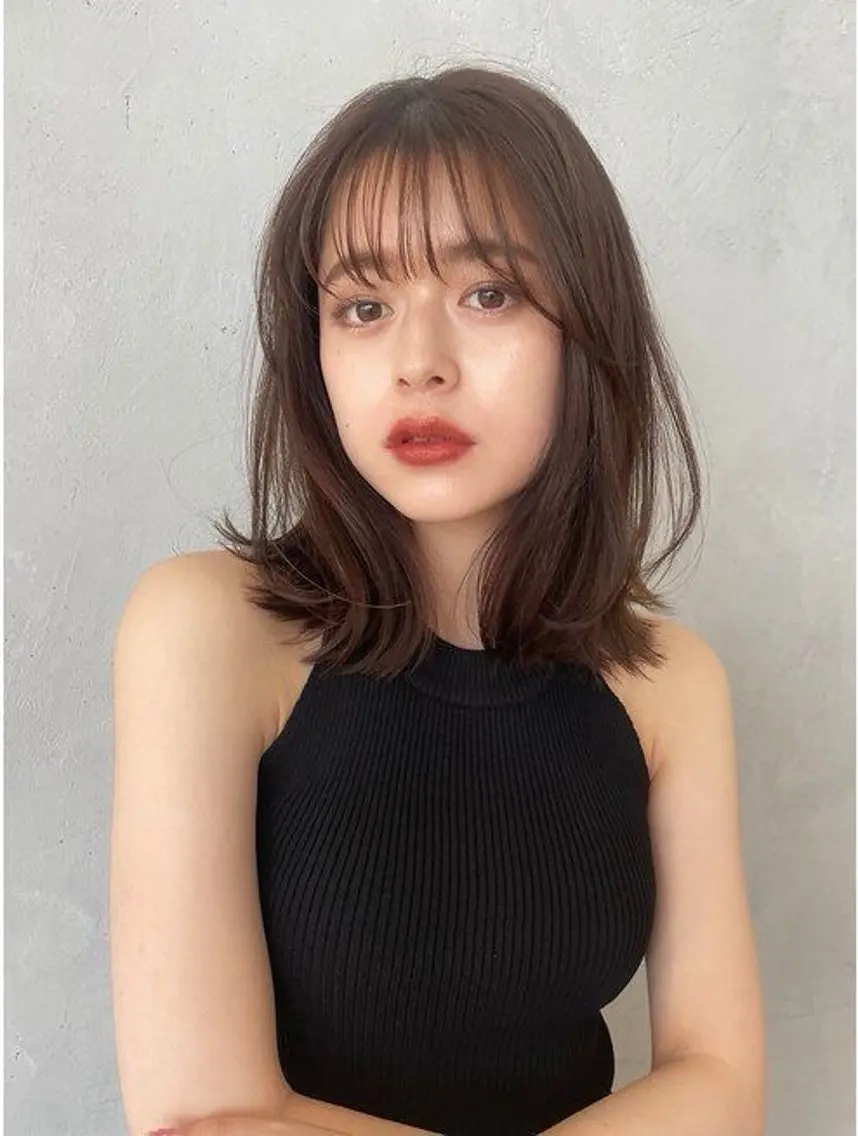 ミディアム ミディアム･ショート 特化 COA日向のヘアスタイル