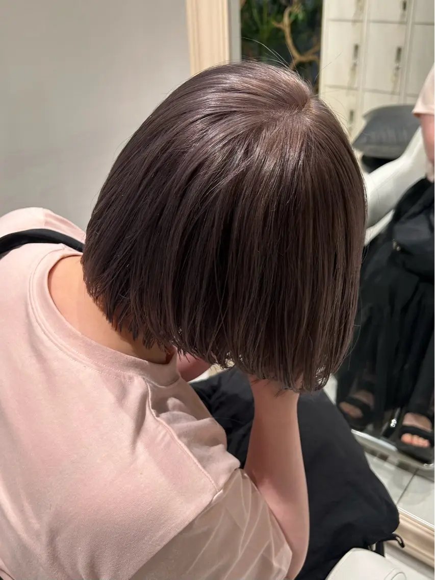 カラー ヘアカラー トリートメント 艶カラー🥣🫧 ZACC銀座/はるかのヘアスタイル