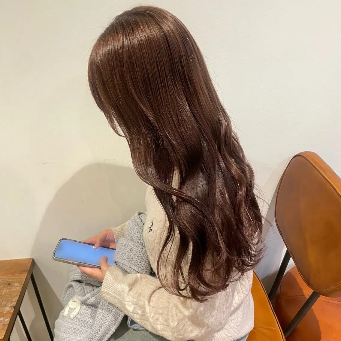 ロング カラー ヘアアレンジ ブリーチ ブラウンカラー ヘアアレンジ/ 暖色🩵hazukiのヘアスタイル