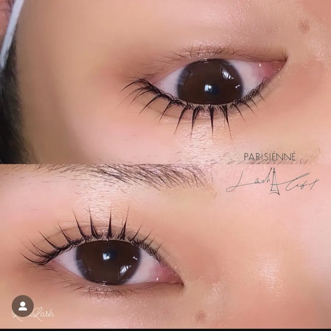 マツエク・マツパ パリジェンヌラッシュリフト マツエク Lulu Lash ✳︎のマツエク・マツパデザイン