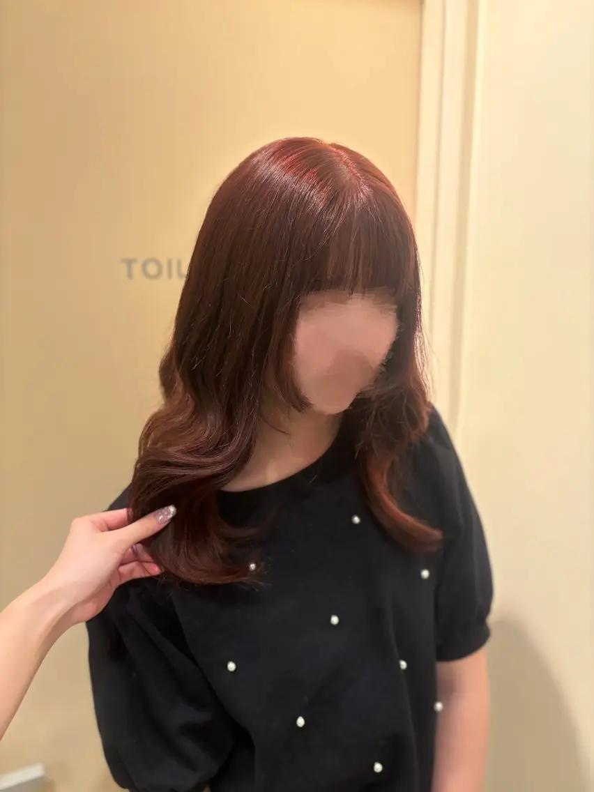 ‎ワンメイクカラー➕Aujuaトリートメント🧴💖の写真