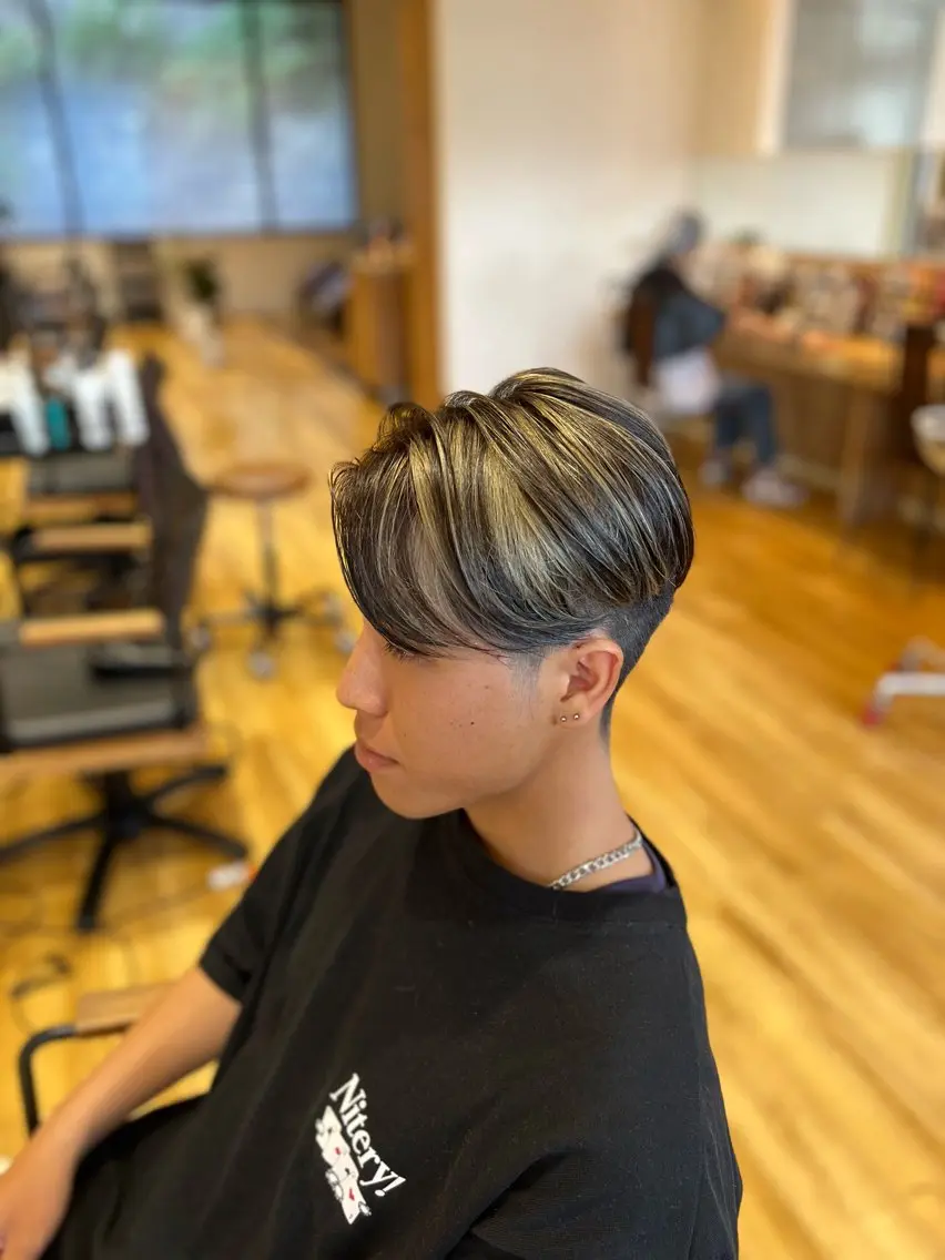 カラー メンズ カット ヘアカラー 瀬野凌介/メンズ カット/パーマのヘアスタイル