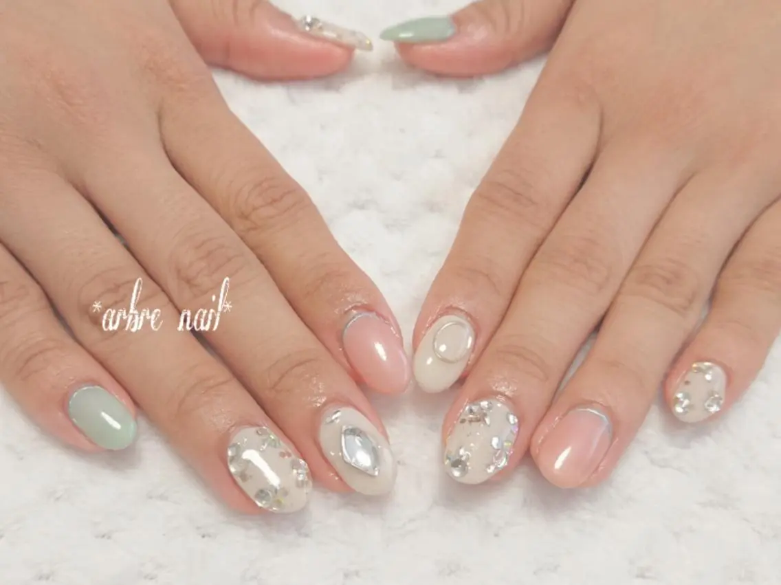 ネイル ✯.。 arbre  nail 。✯.のネイルデザイン