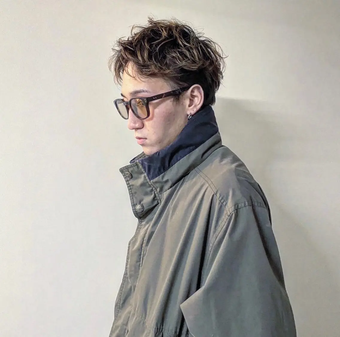 ショート メンズ 🐺パーマ特化🐺 安生　力哉のヘアスタイル