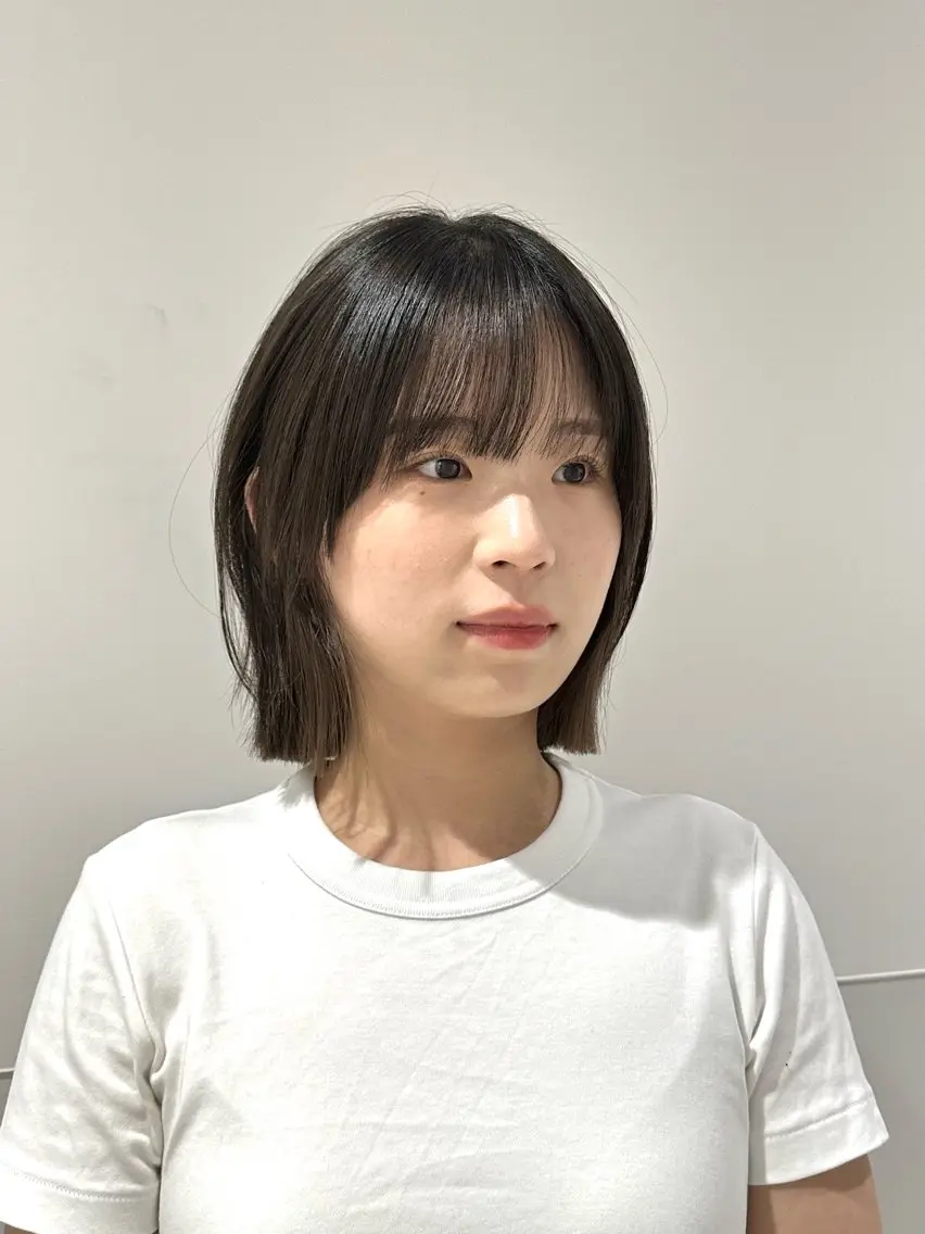 【ご新規様カット】カット+シャンプー【切りっぱなしヘア】【切りっぱなしボブ】【韓国ボブ】【くびれヘア】【レイヤーカット】の写真