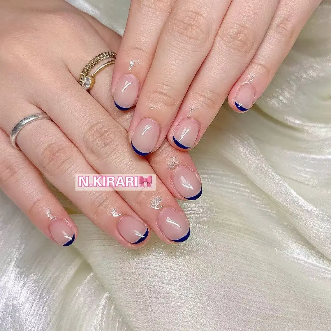 ネイル ハンドネイル ハンドケア 🎀 ユズ 🎀のネイルデザイン