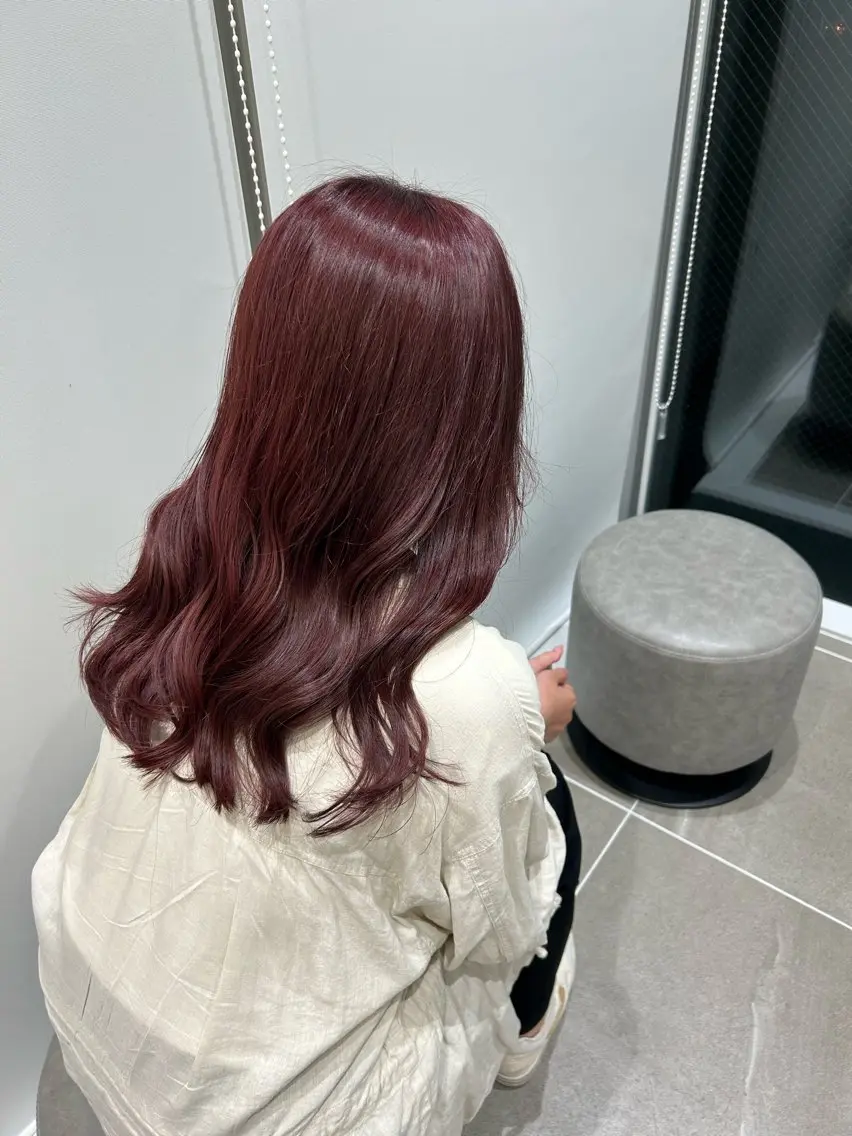 セミロング カラー ᴋᴀɴᴀ 🎀のヘアスタイル
