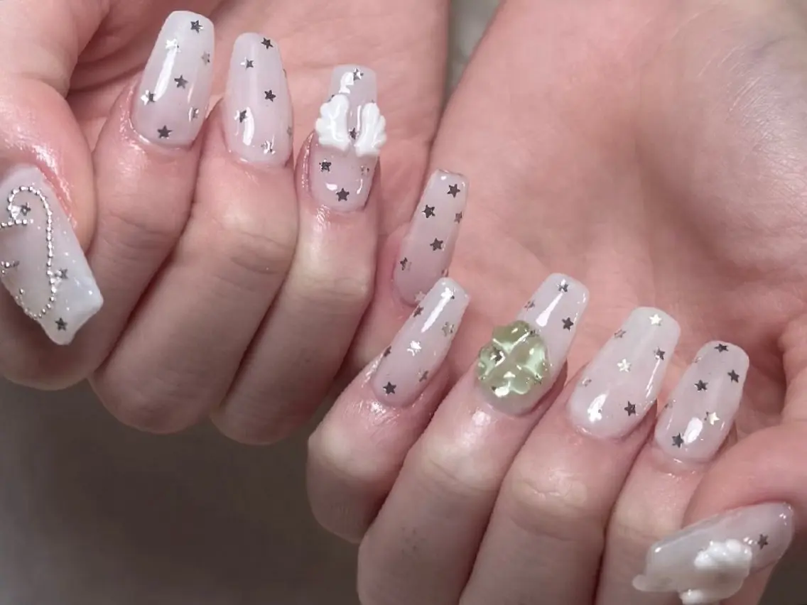 ネイル ハンドネイル 💜MIYA nail鶴見店のネイルデザイン