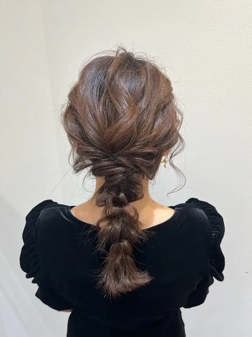 ヘアアレンジ ヘアセット nailsalon/ nagominowaのヘアスタイル