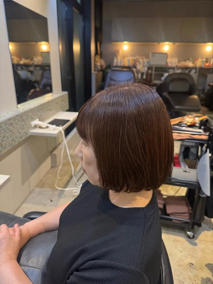 カラー 櫻木 志穏のヘアスタイル