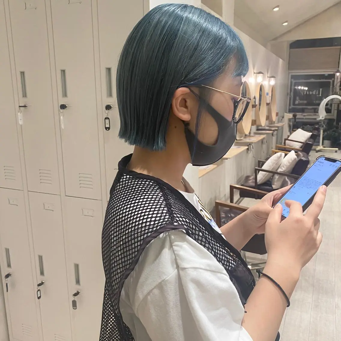 ショート カット トリートメント SiLO yuri andoのヘアスタイル