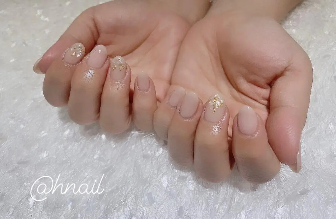 ネイル ピンク シンプルネイル ネイリスト Nのネイルデザイン