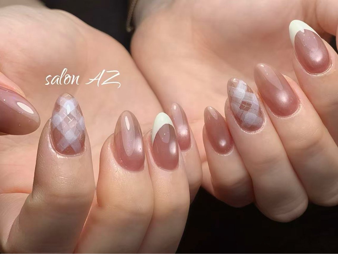 ネイル オフィスネイル ハンドネイル salon AZのネイルデザイン