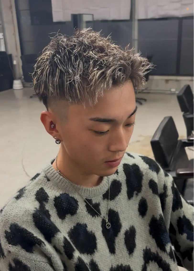 【メンズ限定】ツイストスパイラル＋カット＋マイクロバブルスパの写真