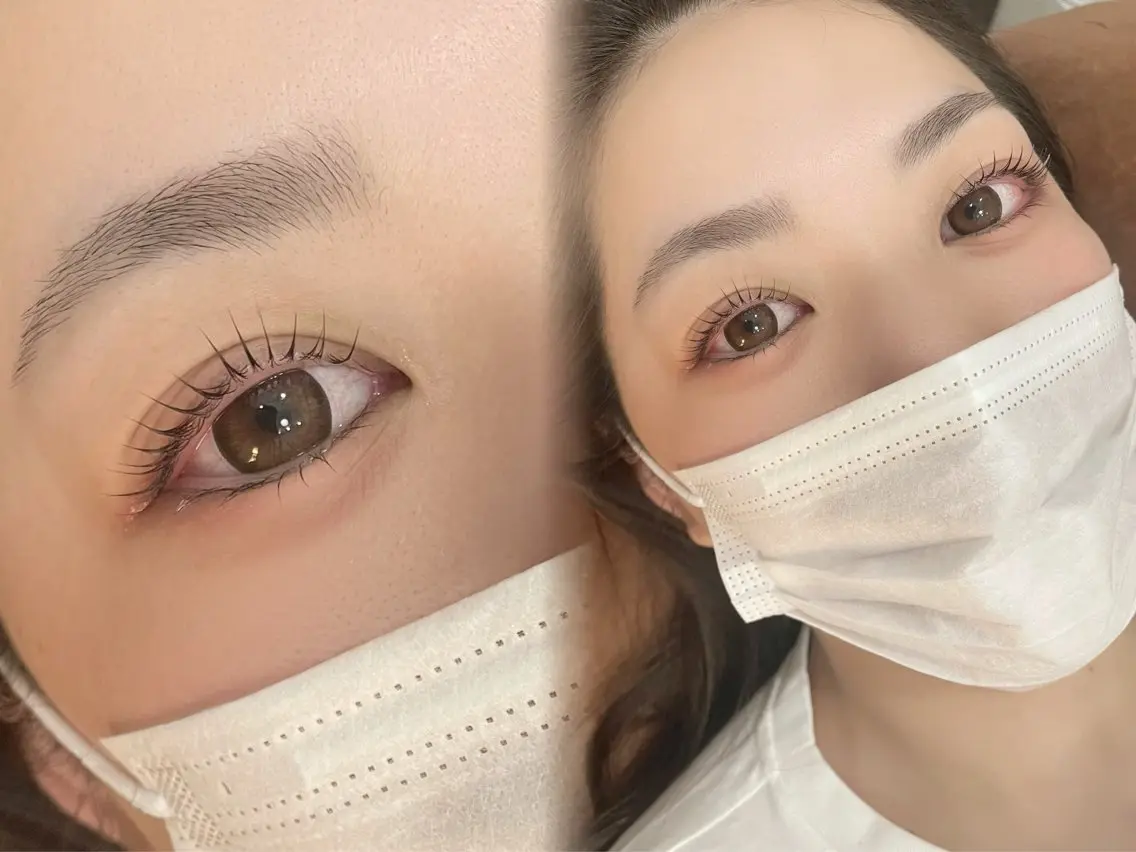 マツエク・マツパ 井上 梨花のマツエク・マツパデザイン