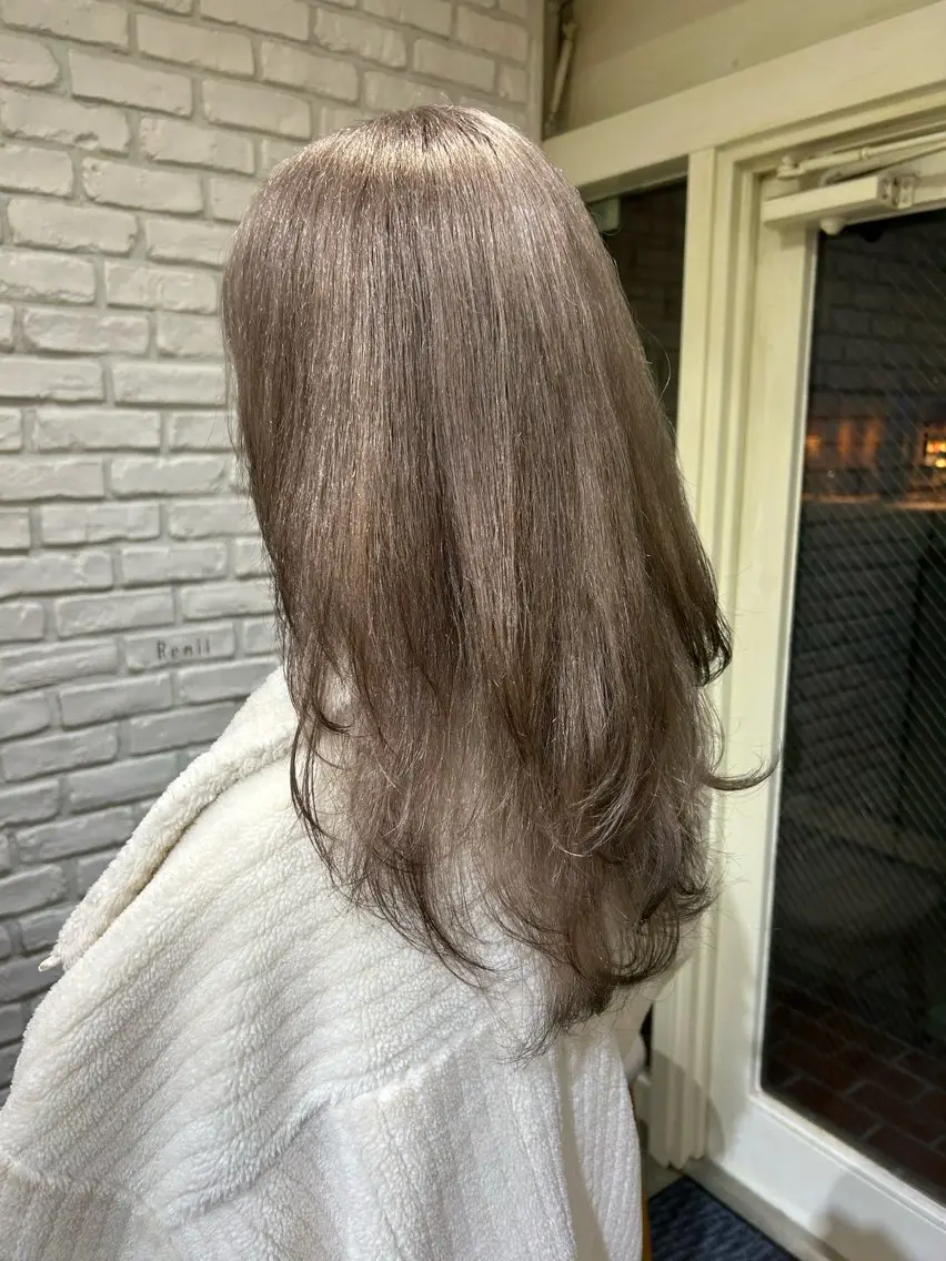ロング ヘアカラー ︎☀️はるき︎︎☁️ ショートモデル募集のヘアスタイル