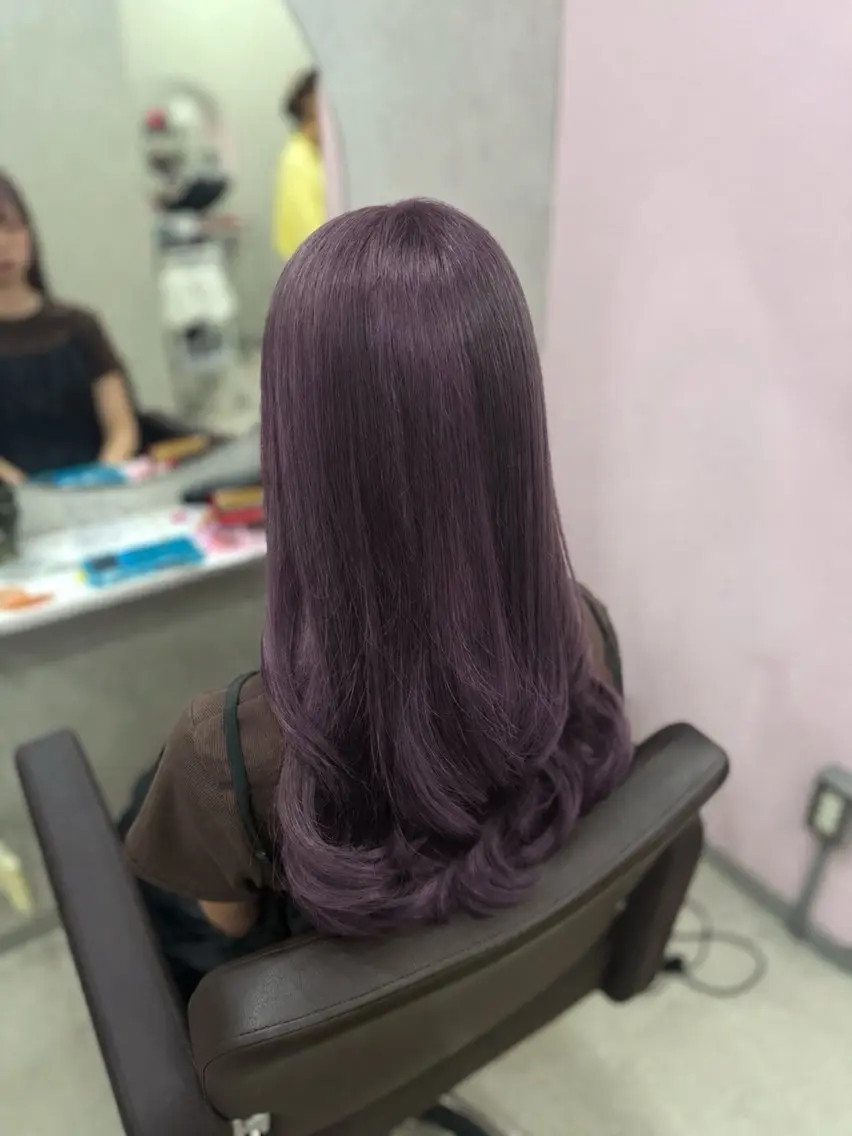 カラー ヘアカラー 💙関 愛菜💙のヘアスタイル
