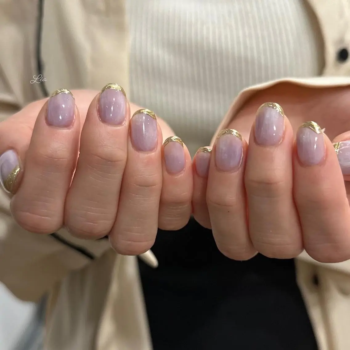 ネイル ジェルネイル 持ち込み パラジェル ソフトジェル Léa nailのネイルデザイン