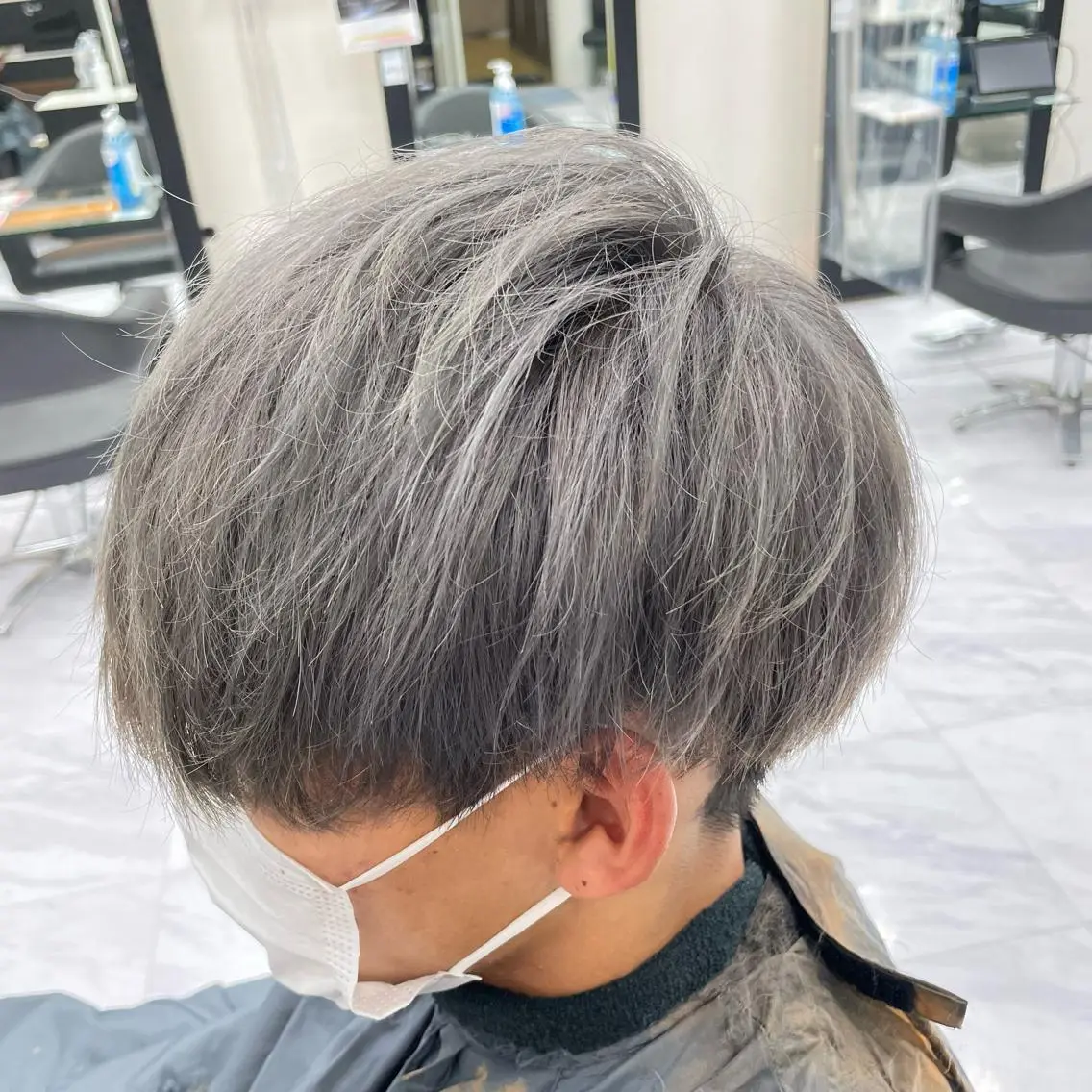 ショート カラー メンズ メンズブリーチ ブリーチ 🌼杉田 胡桃🌼のヘアスタイル