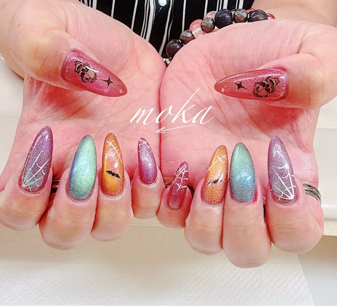 ネイル 胡蝶蘭レディースサロ ンNailMOKAのネイルデザイン