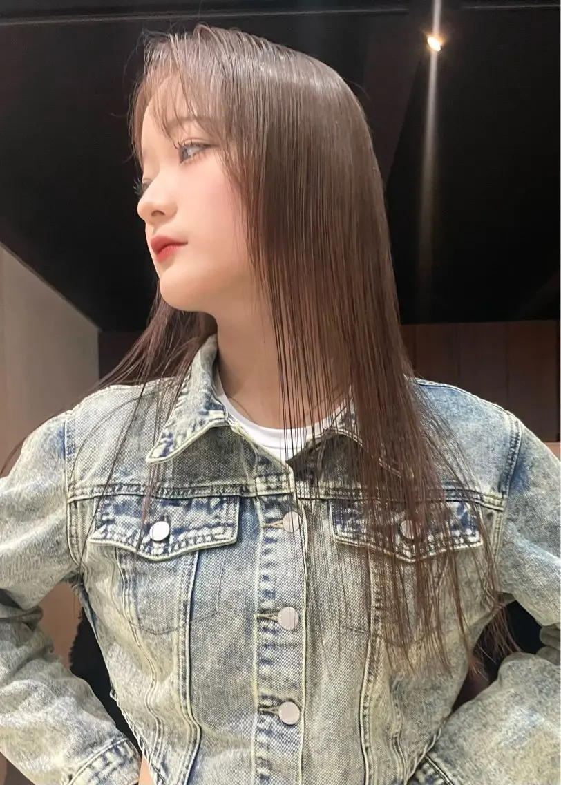 セミロング 盛れるカットカラー DEAN豊橋店のヘアスタイル