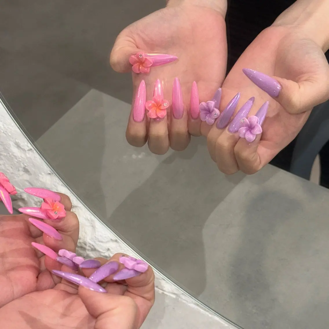 ネイル 持ち込み 💖𝓜𝓲𝓸 /9月予約受付中💖のネイルデザイン