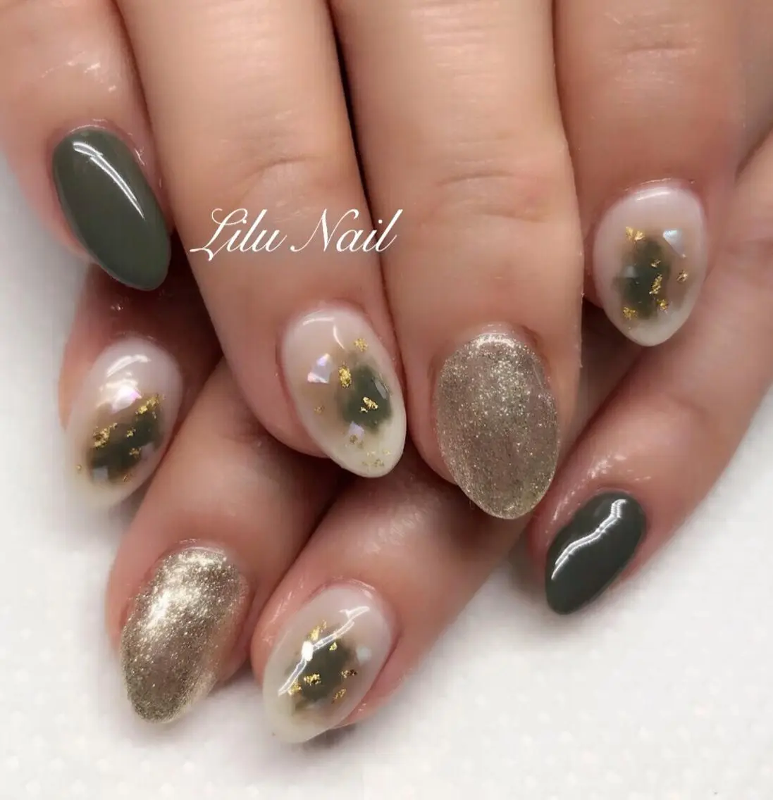 ネイル モチの良さ◉ フィルインネイル♡のネイルデザイン