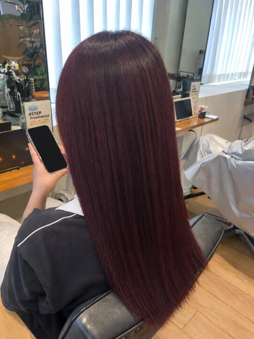 ロング カラー 透明感カラー ヘアカラー 高橋 史弥のヘアスタイル
