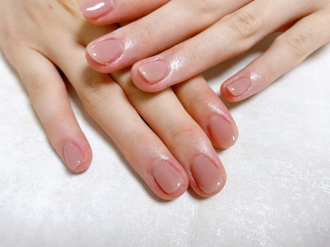 ネイル オーロラネイル フットネイル フレンチネイル ジェルネイル 韓国ネイル ハンドネイル mogunail &blowのネイルデザイン