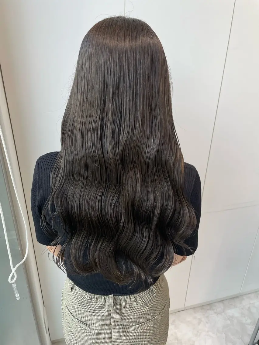 セミロング カラー ヘアアレンジ ヘアカラー トリートメント 美髪透明感特化| なおき|池袋美容師のヘアスタイル