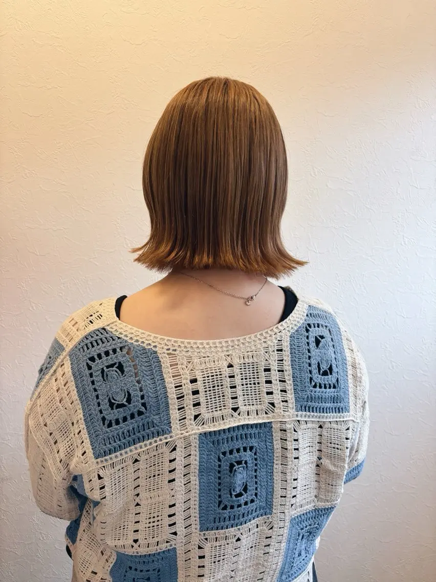 ミディアム ヘアカラー bijou chiharuのマツエク・マツパデザイン