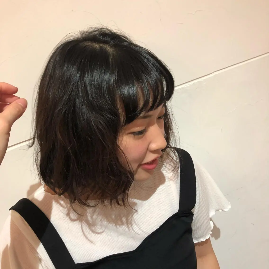 パーマ 横瀬 稀のヘアスタイル