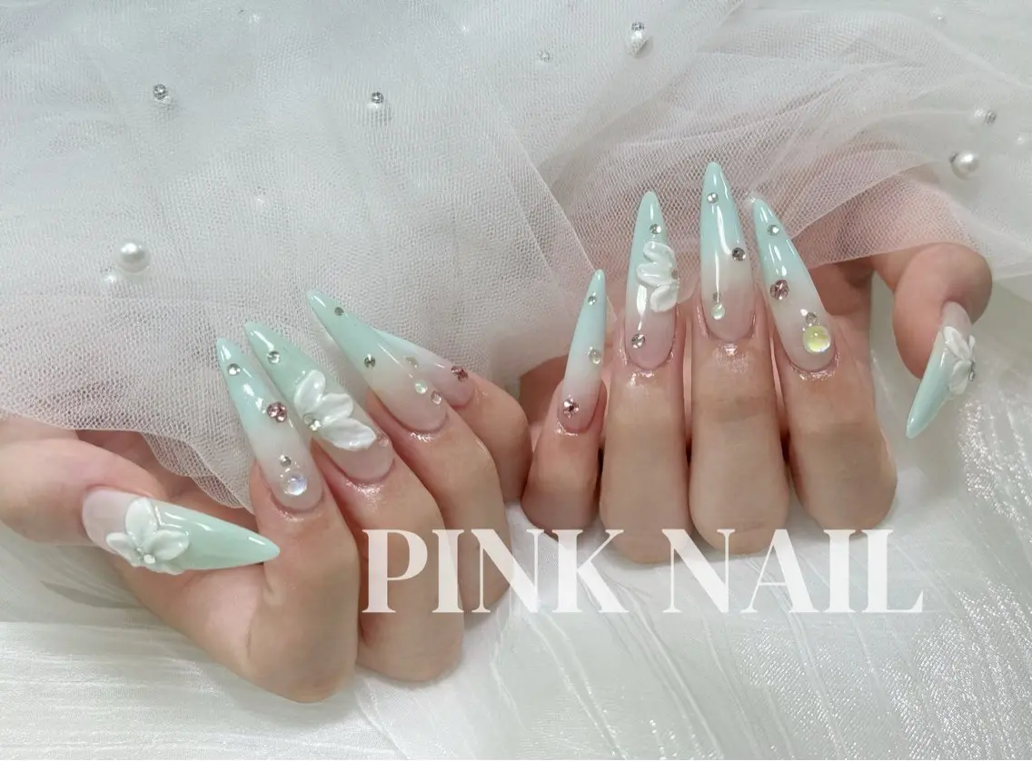 ネイル ハンドネイル pink nailのその他イメージ
