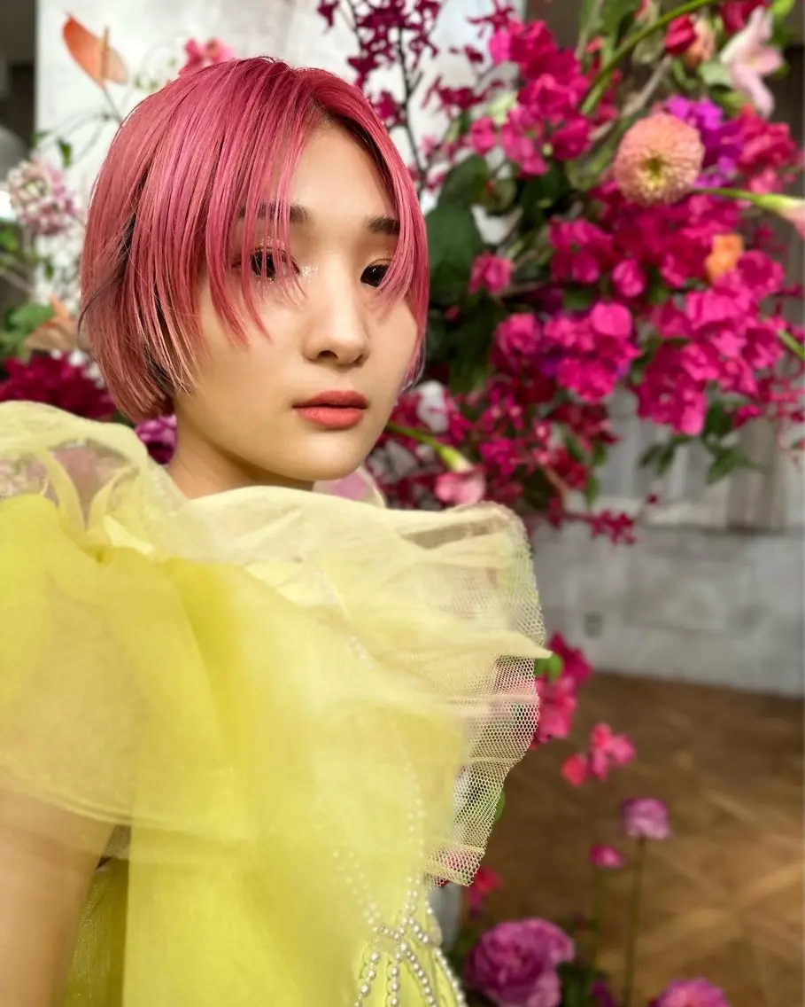 カラー パーマ fan fun by Roooのヘアスタイル