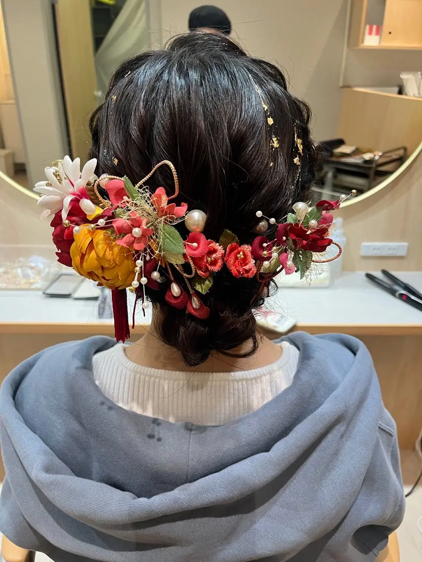 ヘアアレンジ 卒業式のヘアスタイル uradana✂︎ nanaのヘアスタイル