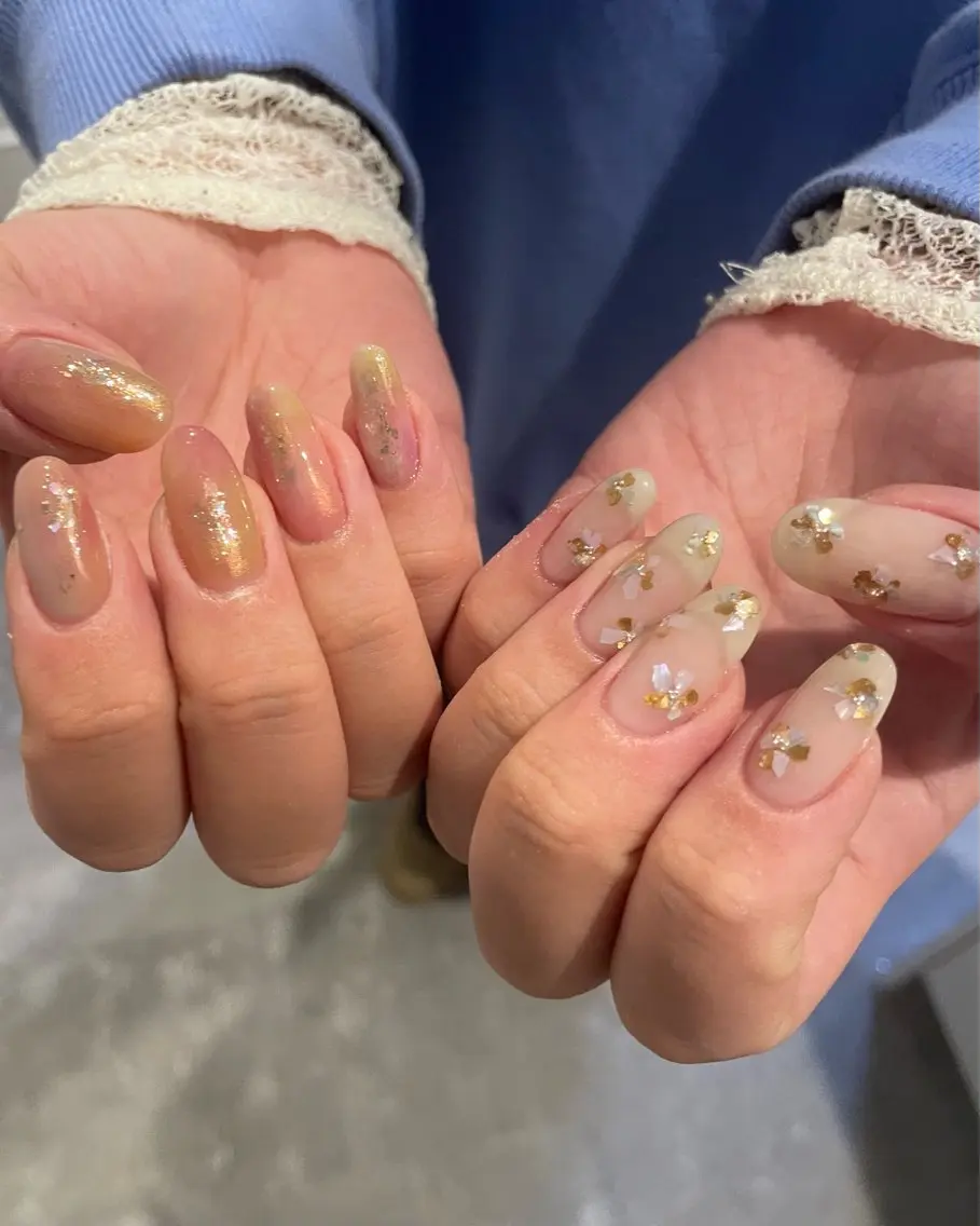 ネイル ニュアンスネイル ハンドネイル ネイルサロン Noëlのネイルデザイン