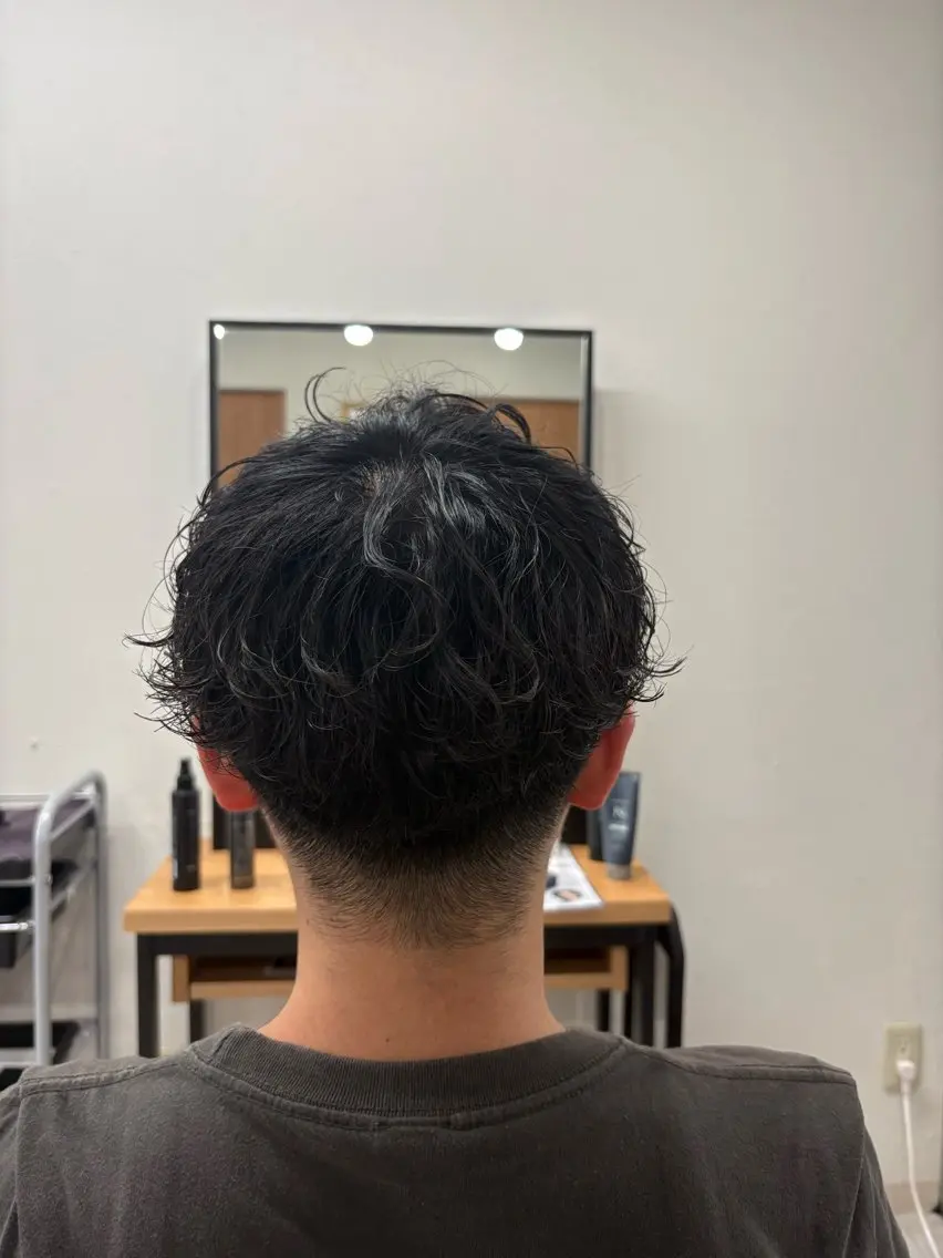 メンズ 下北沢メンズパーマ 特化園田　楓莉のヘアスタイル