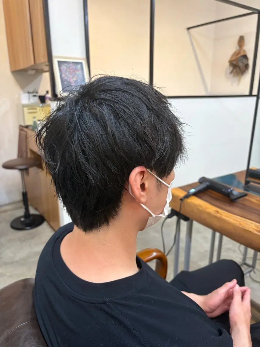 ショート メンズ 吉沢 史翔のヘアスタイル