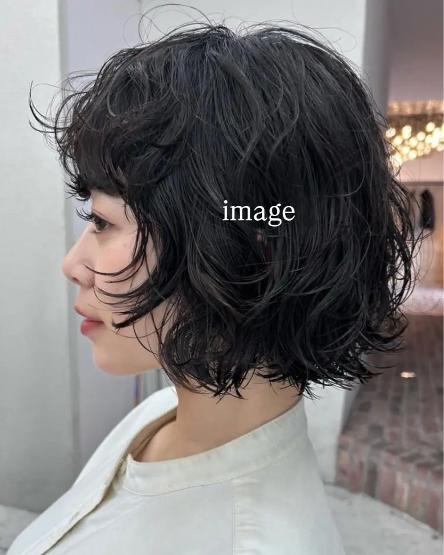 パーマ カット パーマ トリートメント lomalia moekaのヘアスタイル