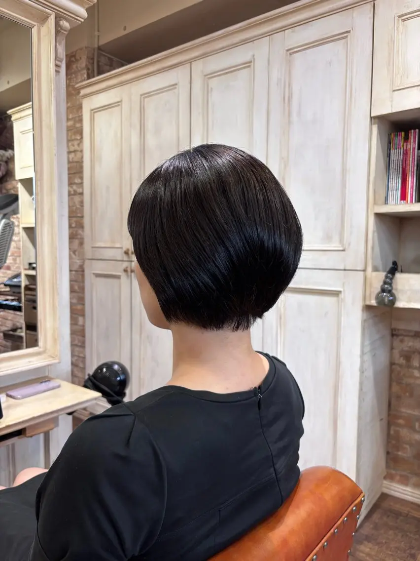 ショート ヘアカラー 田尾 凌雅のヘアスタイル