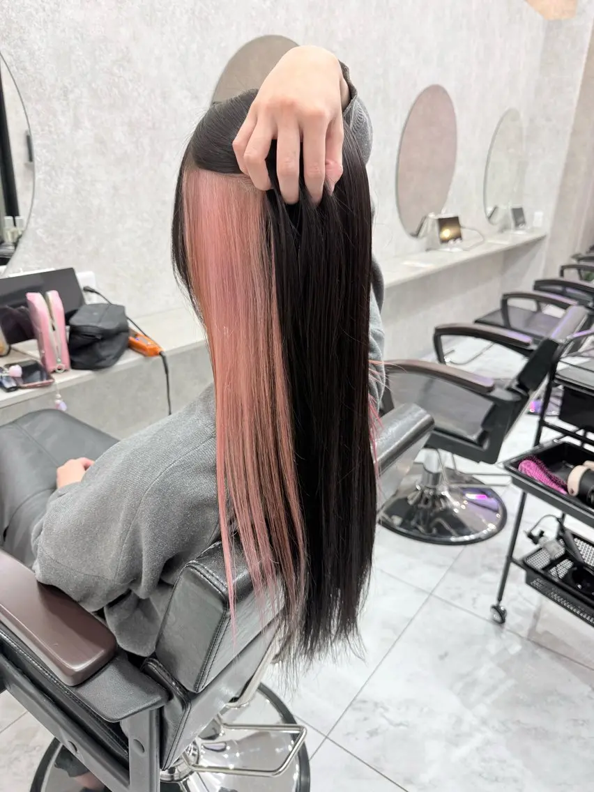 ロング カラー 🌺ハイトーン🌺 矢葺 なぎさ🌺🌺のヘアスタイル