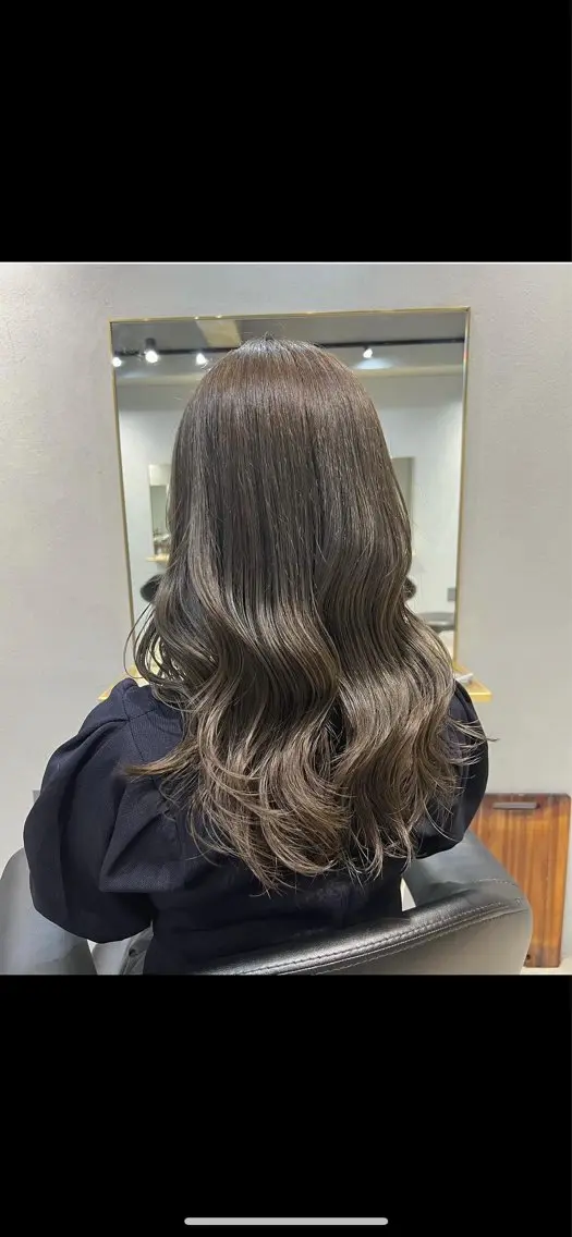 セミロング カラー カット ヘアカラー トリートメント akane/ボブ /ブラウンベージュのヘアスタイル