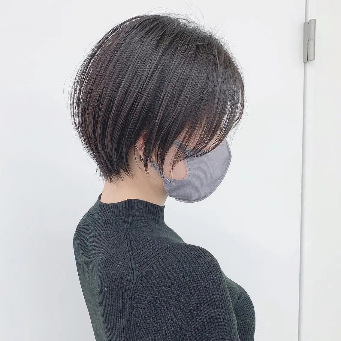 ショート カラー パーマ 丸みショート ショートヘア 【赤み消しカラー】 中野浩太のヘアスタイル