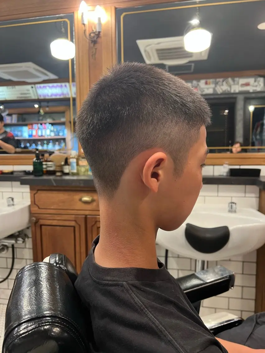 キッズ 杉山 友哉のヘアスタイル