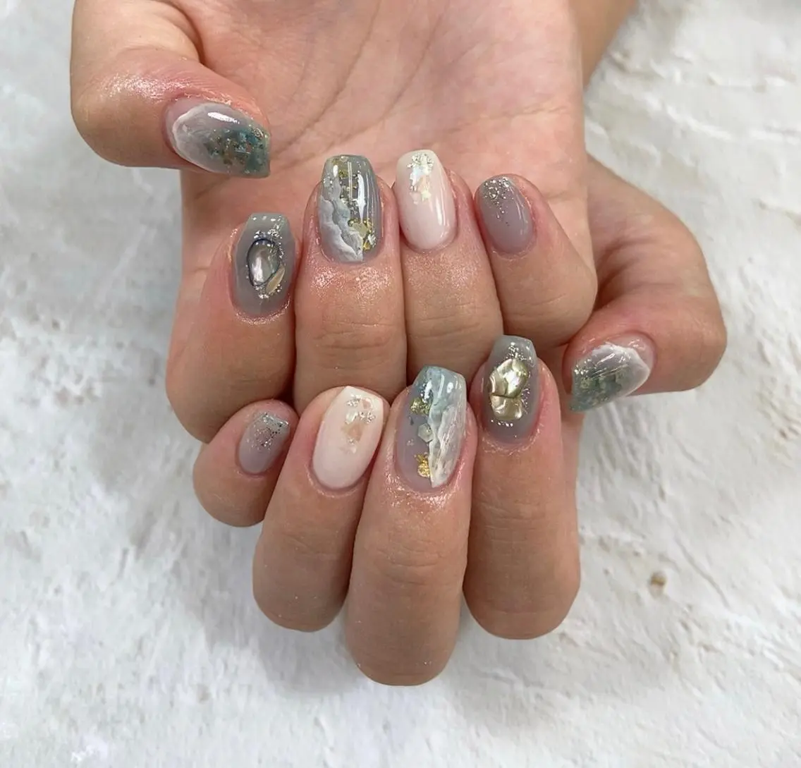 ネイル ジェルネイル MAXKELLY natsuのネイルデザイン