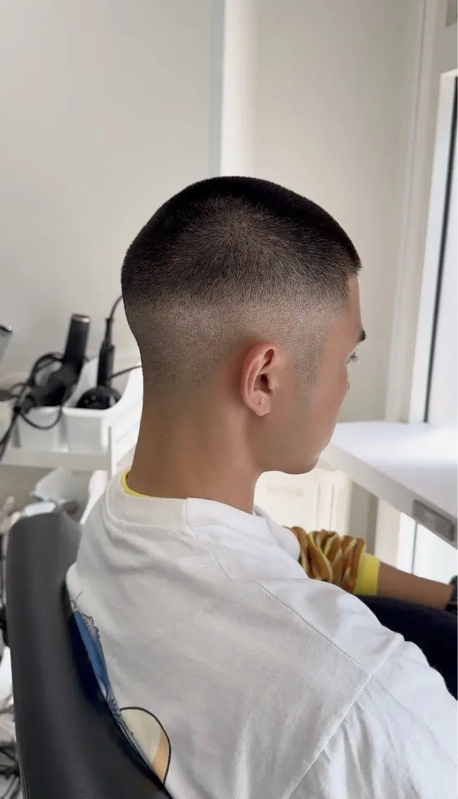 メンズ カット メンズ💈フェード 下地佑のヘアスタイル