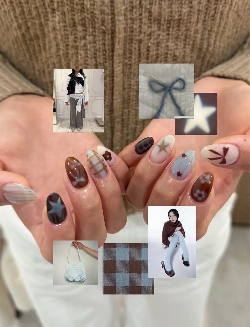 ネイル グラデーション ラメ(グリッター) マグネットネイル ミラーネイル ニュアンスネイル ハンドネイル Lumi de nailsのネイルデザイン