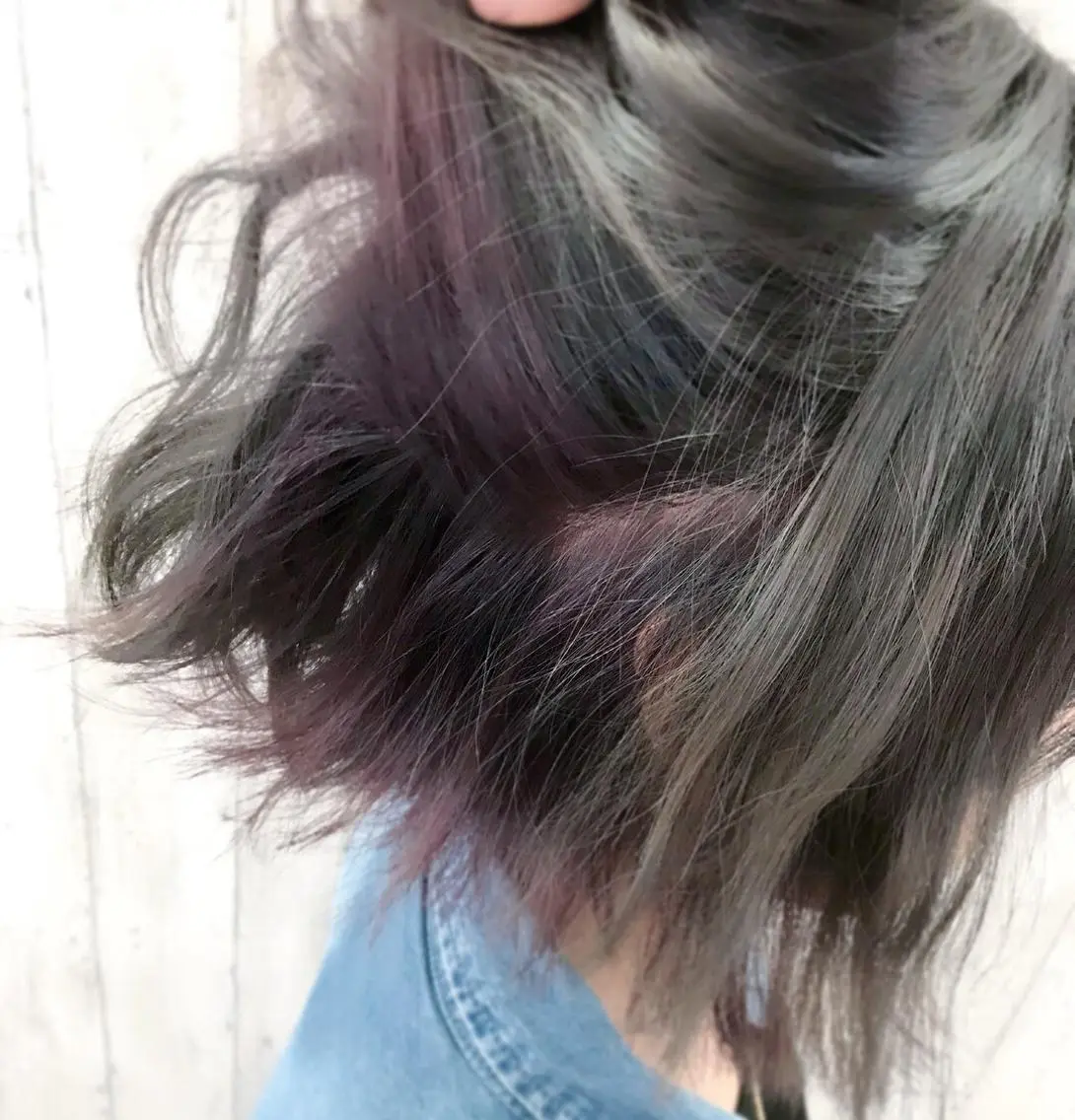 イヤリング/インナーカラー+ハホニコトリートメントの写真